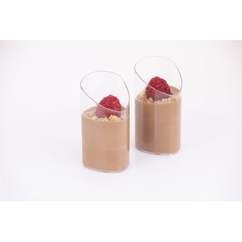 BAVAREZA DE CIOCOLATA CU PERE CARAMELIZATE