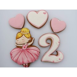 Set balerina cu inimi