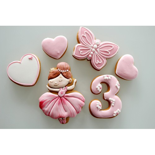 Set balerina cu placuta / fluture