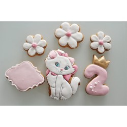 Set pisica Marie cu placuta