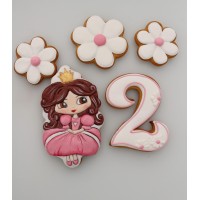 Set printesa cu flori / inimi Set printesa cu flori / inimi